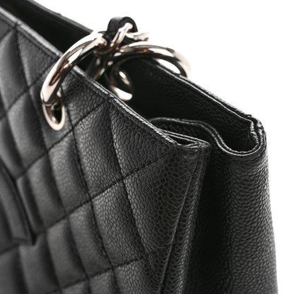 Chanel Caviar Quilted Grand Shopping Tote GST Black 11 of 11