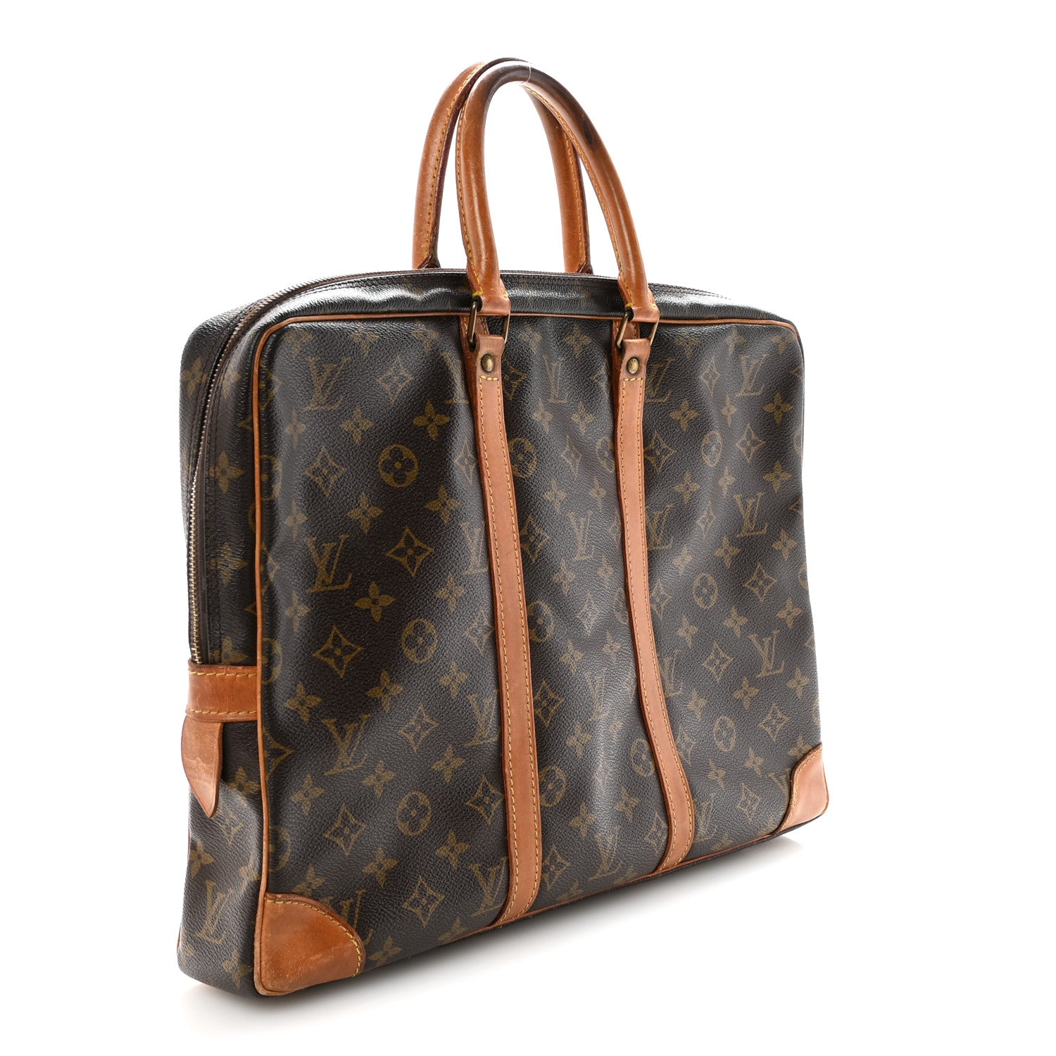 Louis Vuitton Monogram Porte-Documents Voyage Briefcase 3 of 9