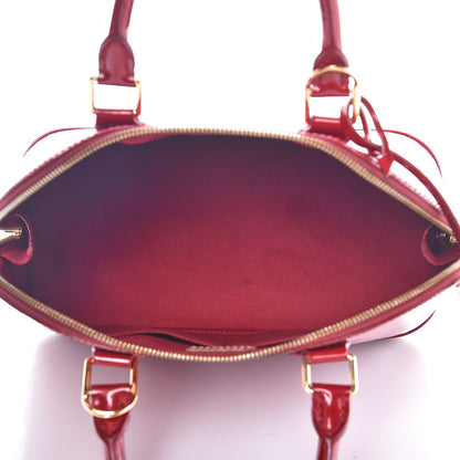 Louis Vuitton Vernis Alma PM Pomme D'Amour 5 of 15
