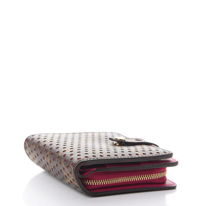 Louis Vuitton Monogram Perforated Compact Zipped Wallet Fuchsia 4 of 9
