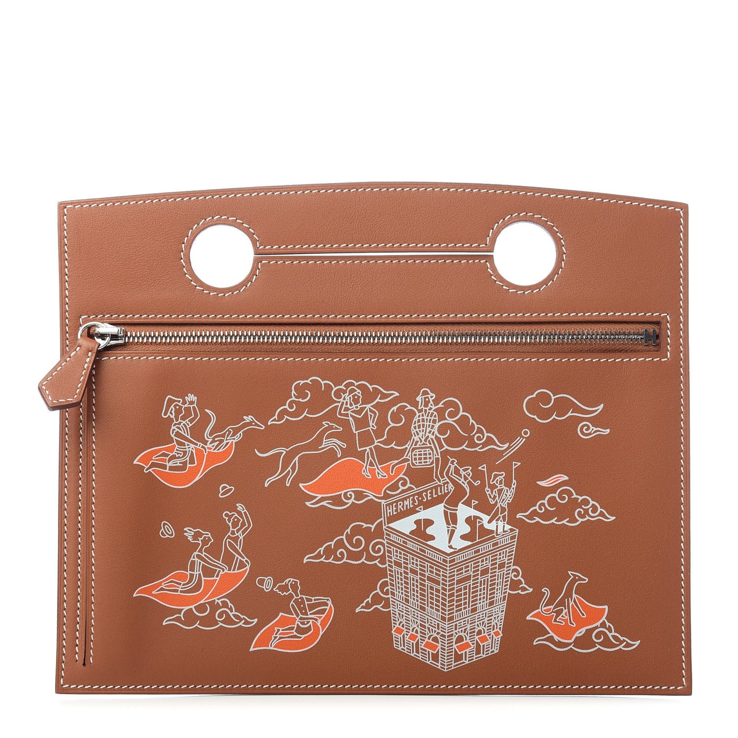 Swift L'Epopee d'Hermes Backpocket Pouch 30 Gold