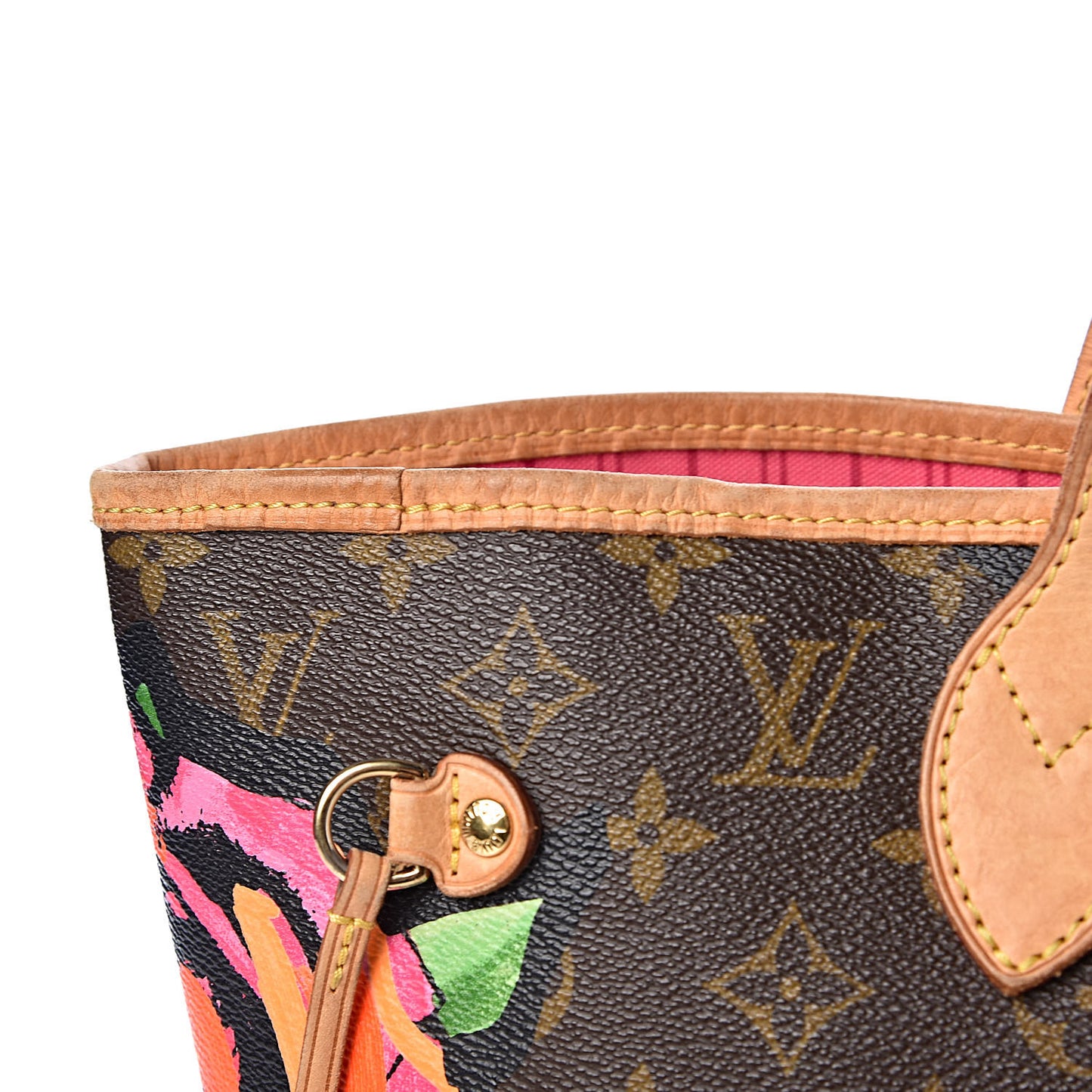 Monogram Roses Neverfull MM