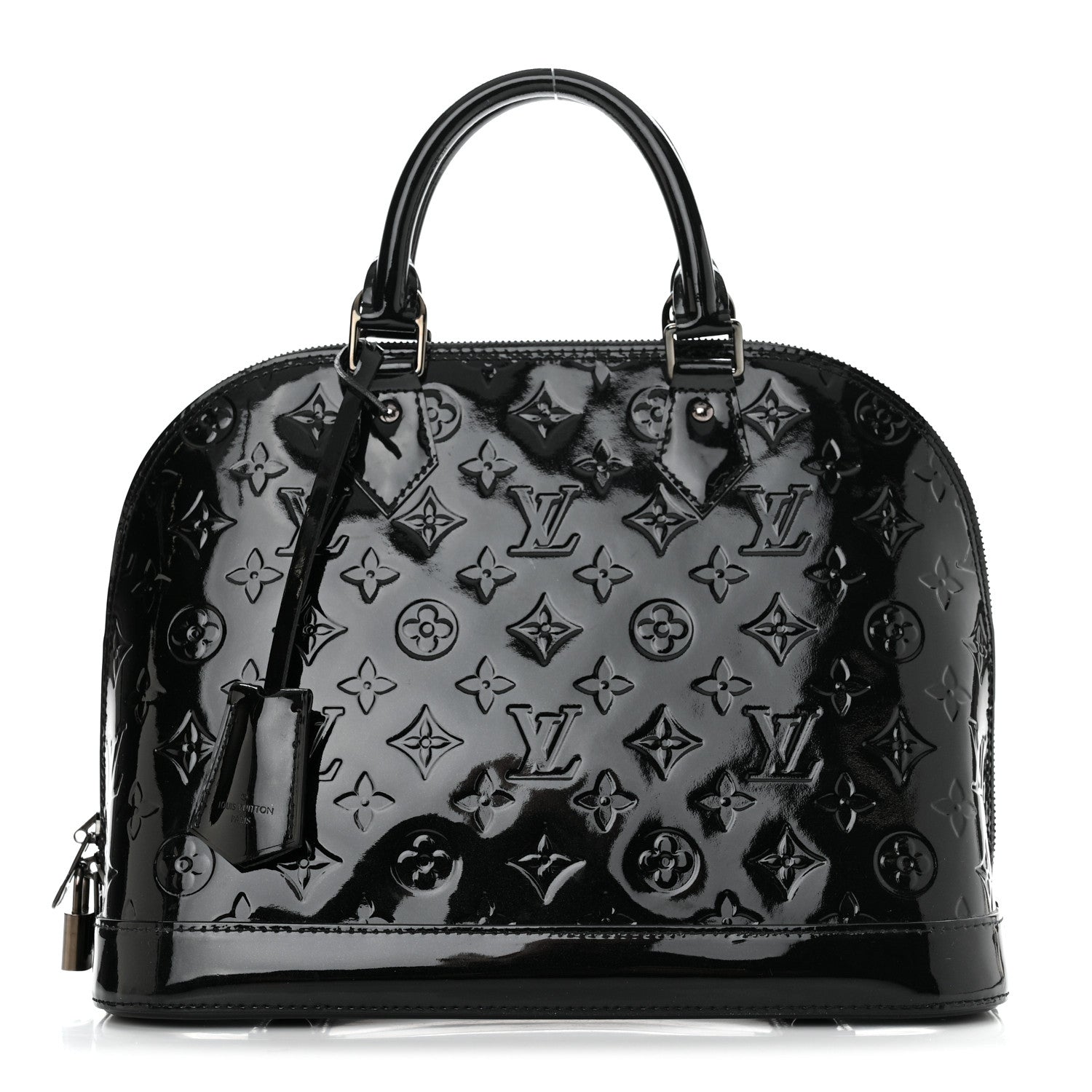 Louis Vuitton Vernis Alma PM Noir Magnetique 1 of 10