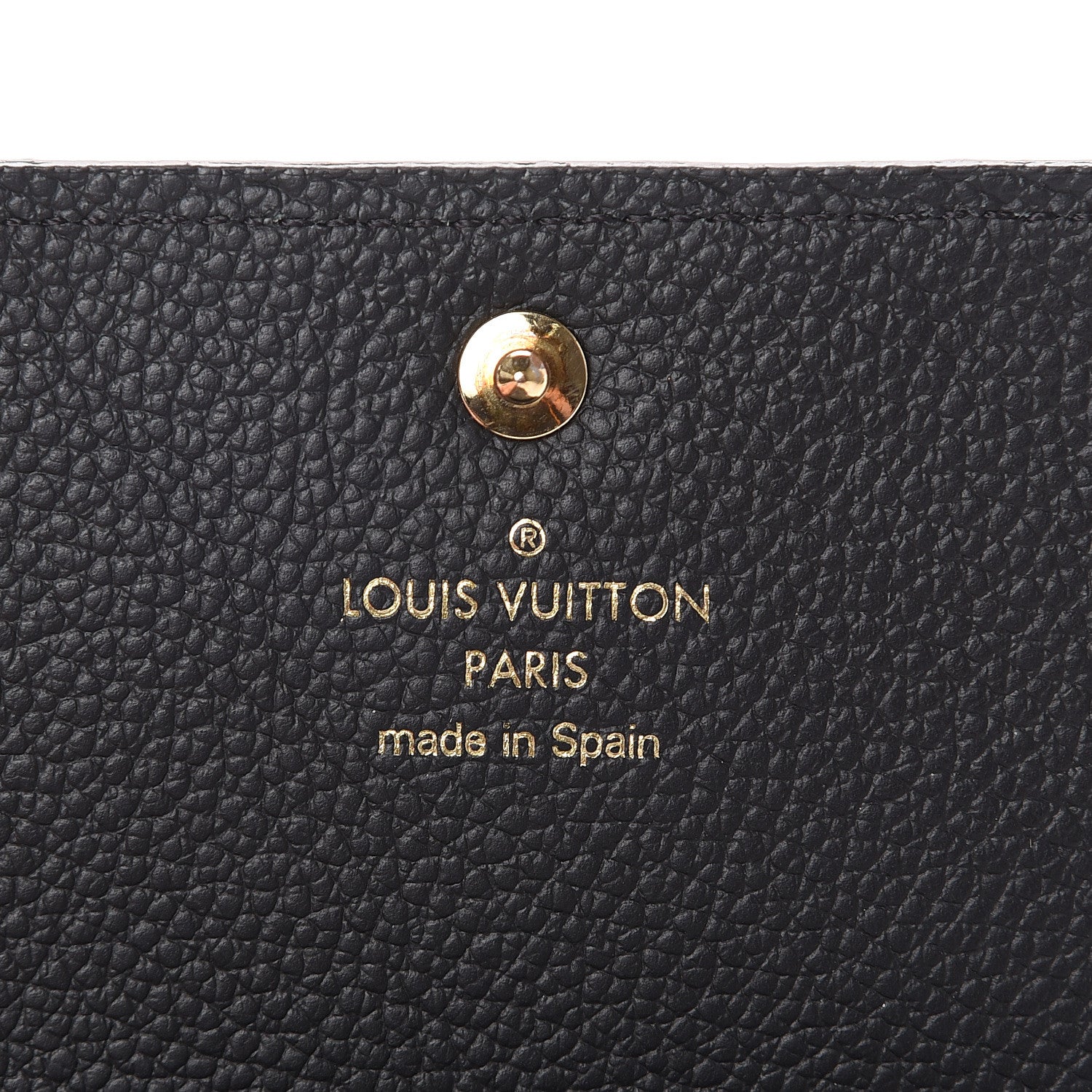 Louis Vuitton Empreinte Business Card Holder Black 5 of 7