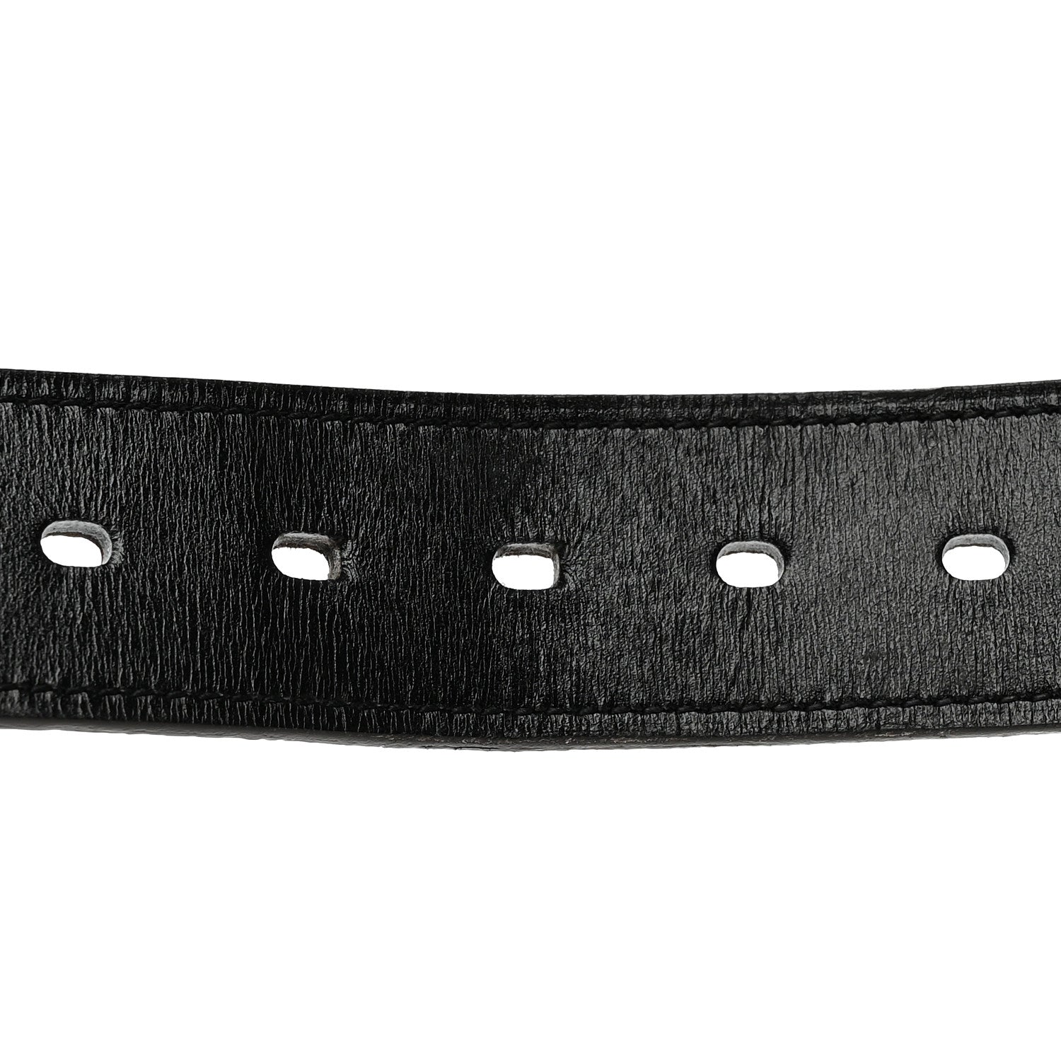 Hermes Box Togo 32mm Hapi Belt 95 38 Black Prune 3 of 6