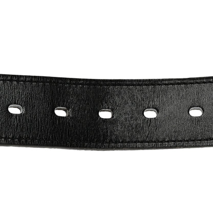 Hermes Box Togo 32mm Hapi Belt 95 38 Black Prune 3 of 6
