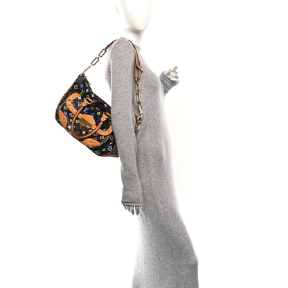 Louis Vuitton Monogram Multicolor Rita Black 2 of 11