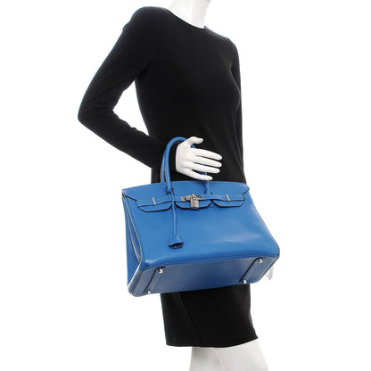 Hermes Epsom Birkin 35 Mykonos 2 of 30