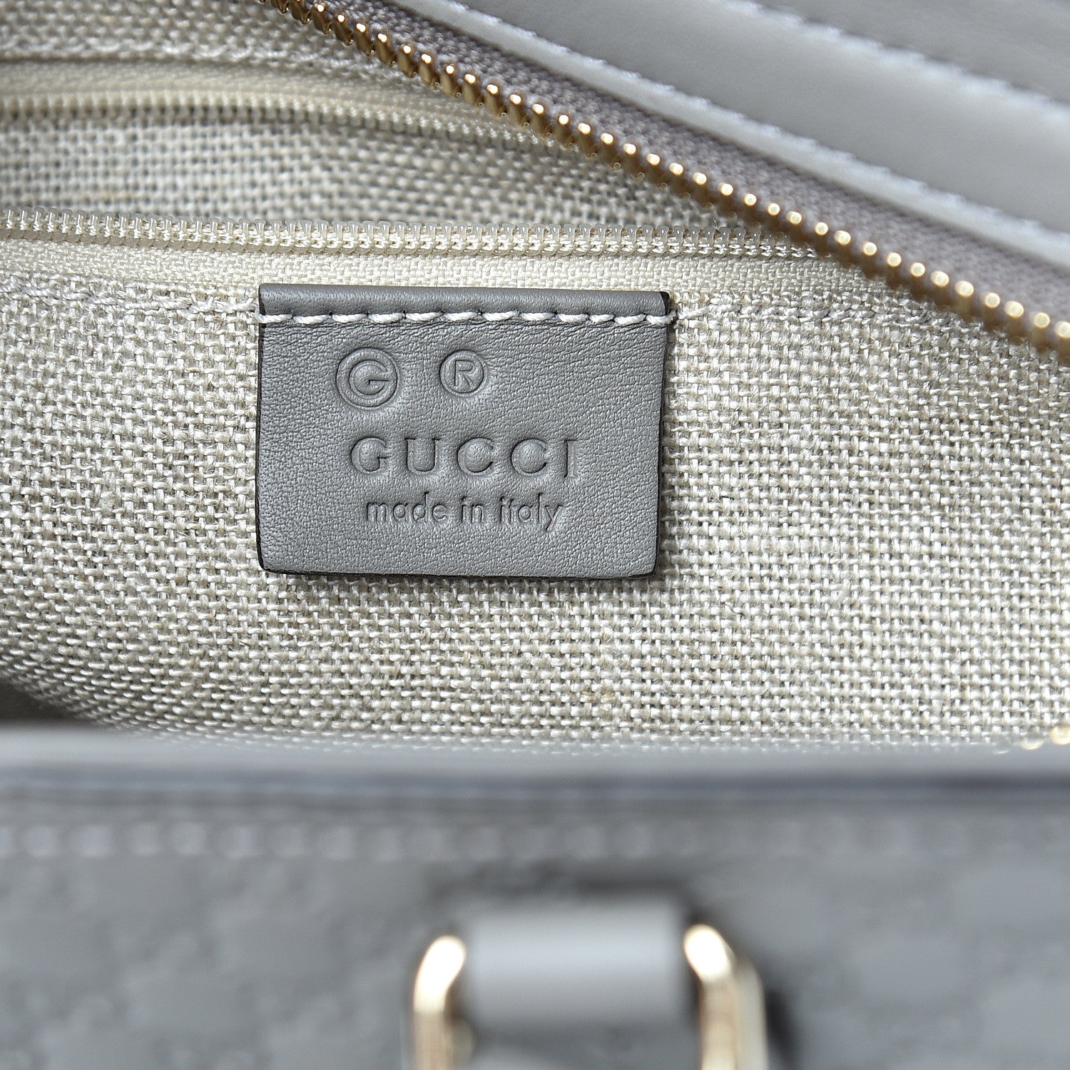 Gucci Microguccissima Small Bree Tote Graphite 6 of 10