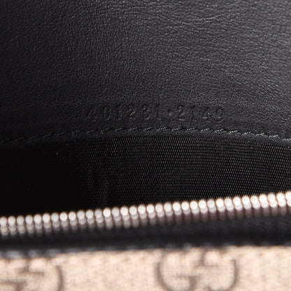 Gucci GG Supreme Monogram Mini Dionysus Chain Wallet Beige Black 7 of 10