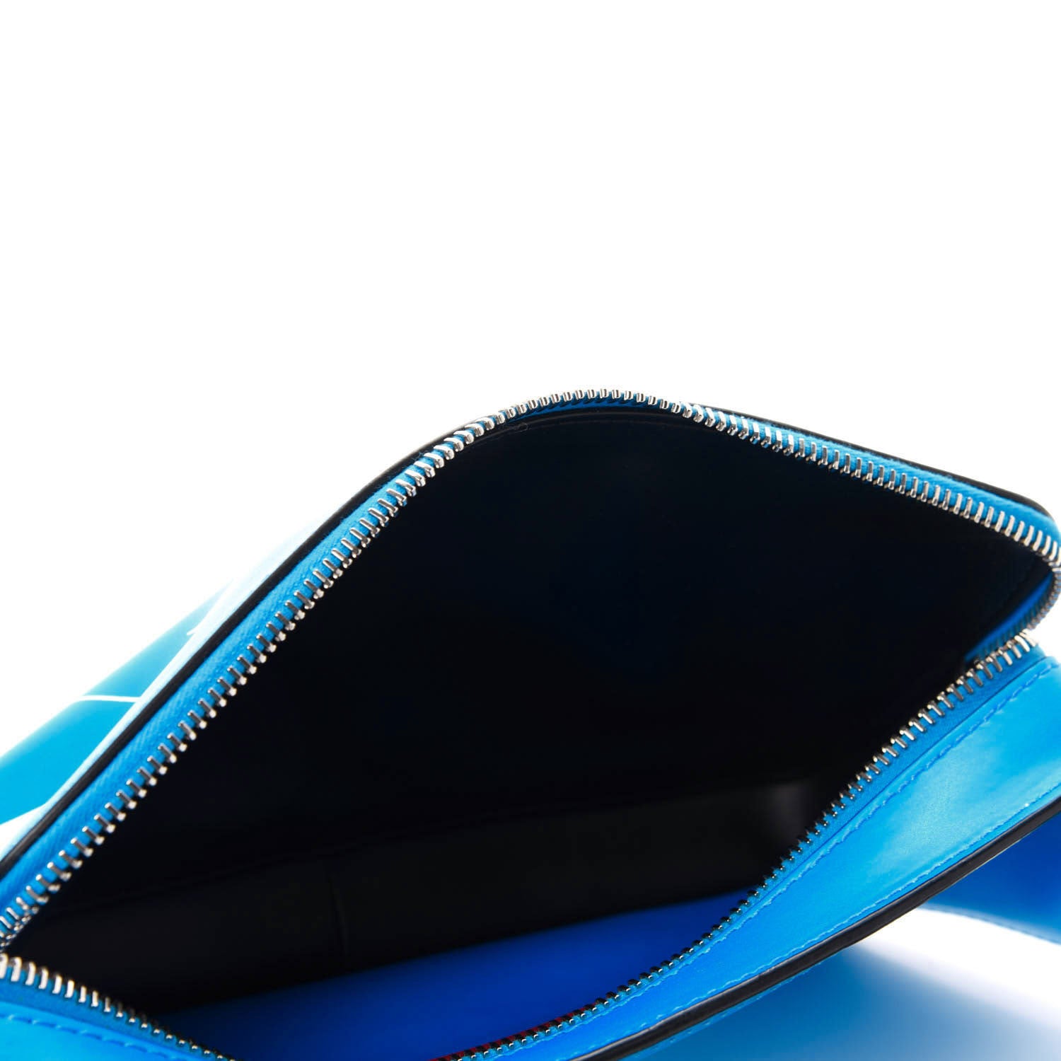 Valentino Garavani Calfskin VLTN Belt Bag Blue 5 of 9