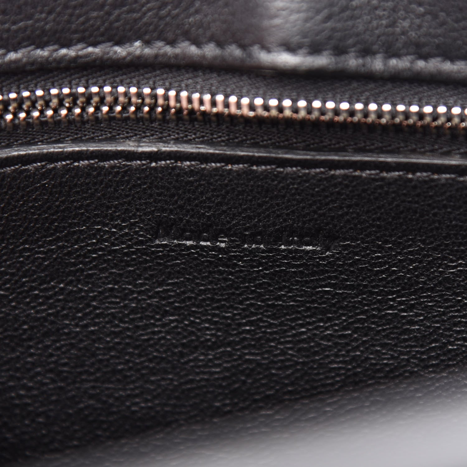 Celine Supple Calfskin Medium Bi-Color Edge Shoulder Bag Emerald 6 of 10