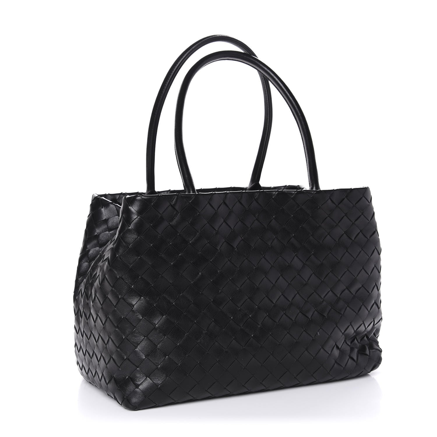 Bottega Veneta Nappa Intrecciato Tote Black 3 of 9