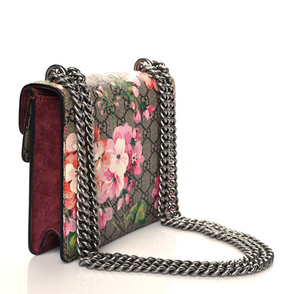 Gucci GG Supreme Monogram Blooms Mini Dionysus Shoulder Bag Beige Multicolor Dry Rose 3 of 10