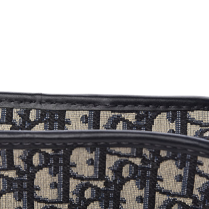 Christian Dior Oblique Diorquake Clutch Blue 10 of 10