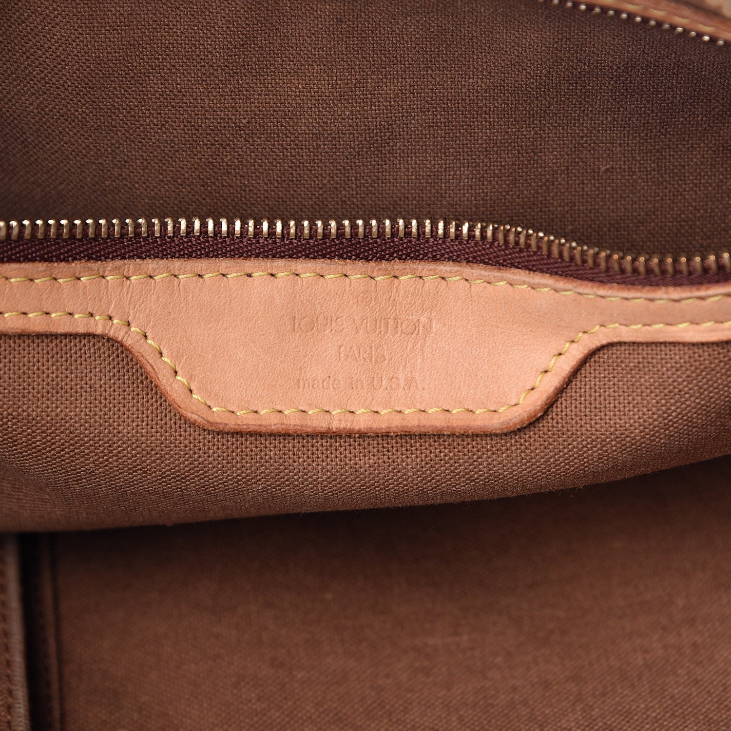 Louis Vuitton Monogram Cabas Mezzo 6 of 9