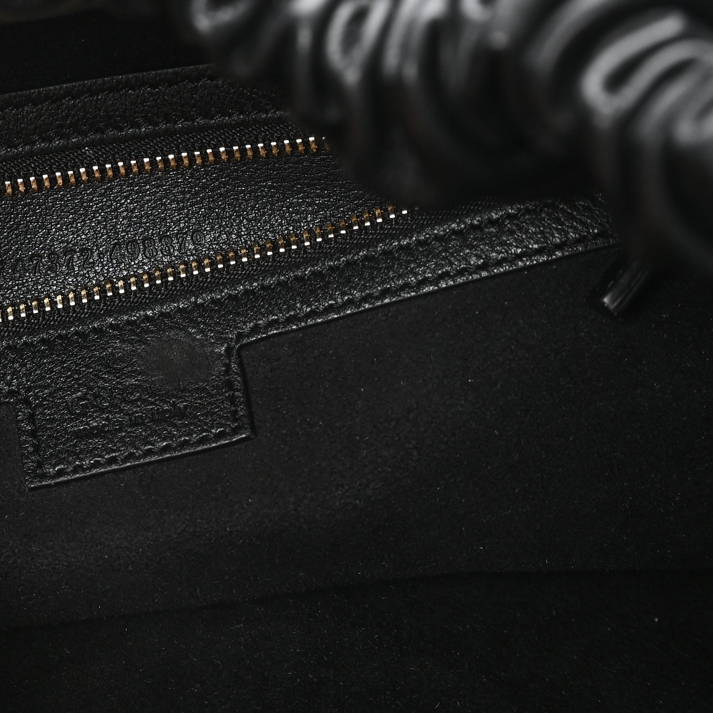 Calfskin Large Blondie Tote  Black