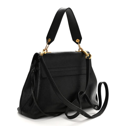 Valentino Garavani Calfskin VRing Shoulder Bag Black 2 of 7