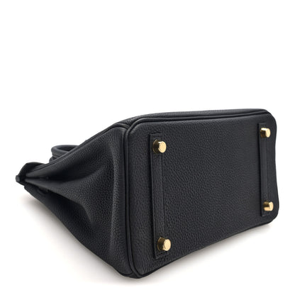 Hermes Togo Birkin 25 Black 4 of 11