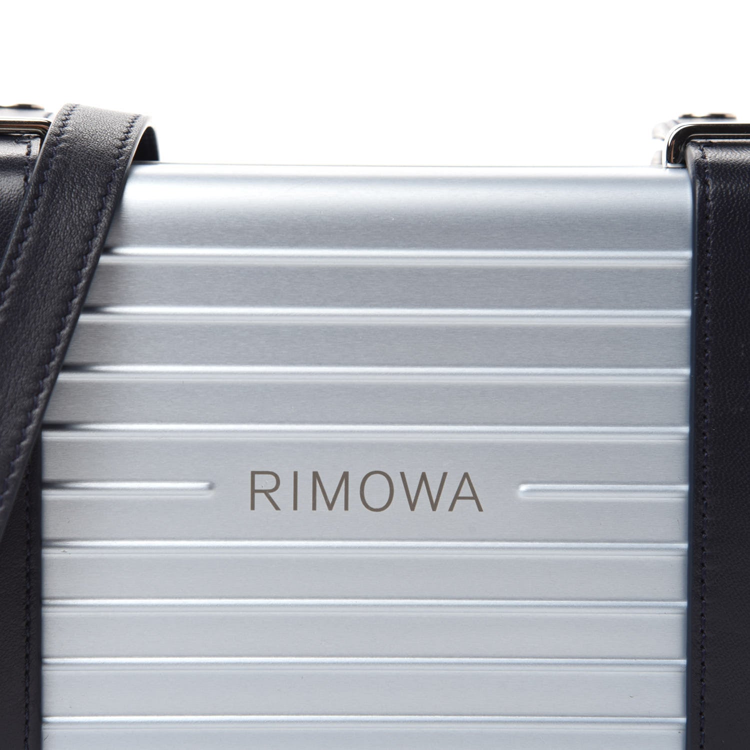 Christian Dior X RIMOWA Aluminum Personal Clutch On Strap Bleu 10 of 11