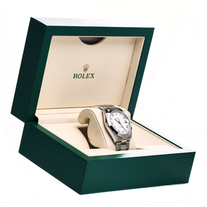 Rolex Stainless Steel 41mm Oyster Perpetual Datejust Watch White Roman 126300 5 of 5
