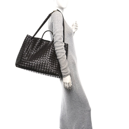 Bottega Veneta Nappa Intrecciato Large Andiamo Shoulder Bag Fondant 2 of 13