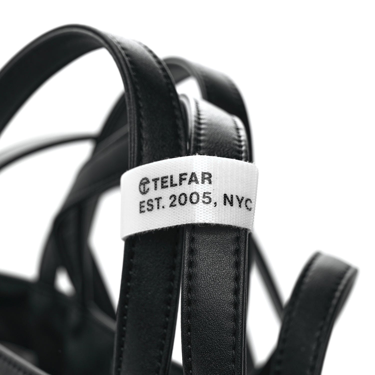 Telfar Vegan Leather Medium Shopping Bag Black 11 of 11