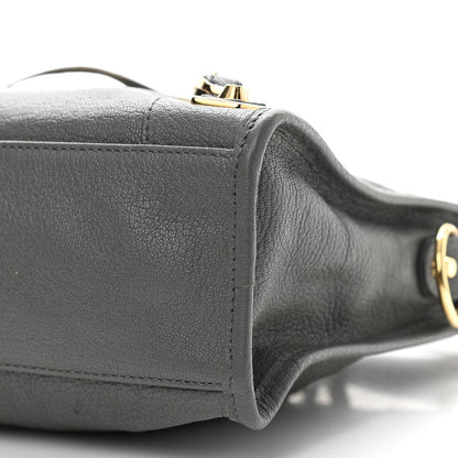 Balenciaga Chevre Gold Metallic Edge Hardware S City Gris Acier 7 of 11