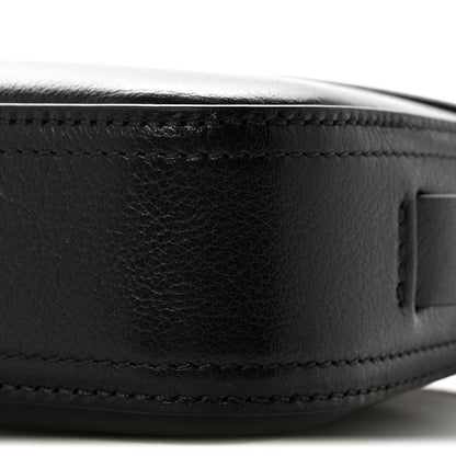 Chloe Calfskin Horse Medal Shoulder Bag Black 10 of 10