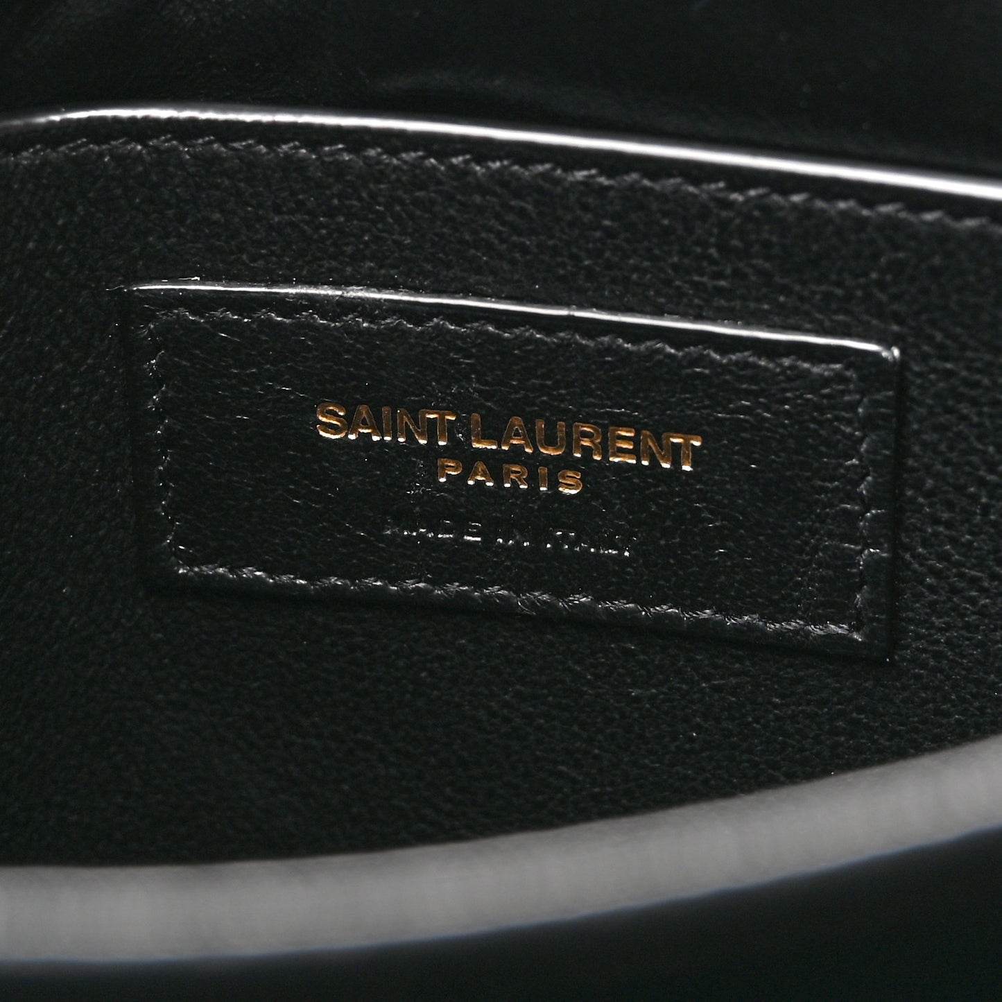 Lambskin Quilted Monogram Medium Solferino Satchel Black