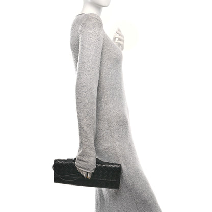 Bottega Veneta Nappa Intrecciato Long Andiamo Top Handle Clutch Black 2 of 9