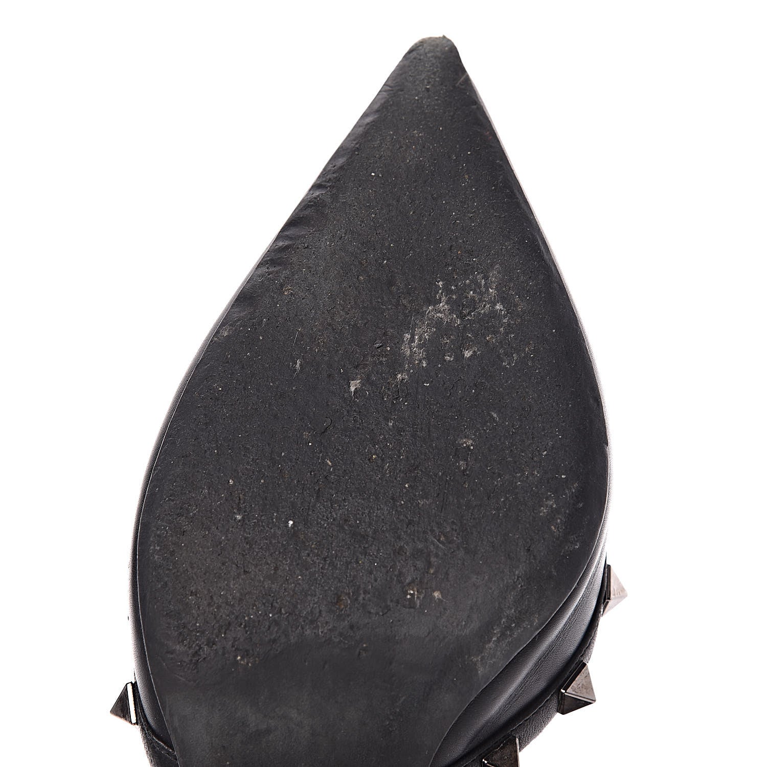 Valentino Garavani Nappa Rockstud Ankle Strap Low Heel Pumps 36 Black 12 of 14