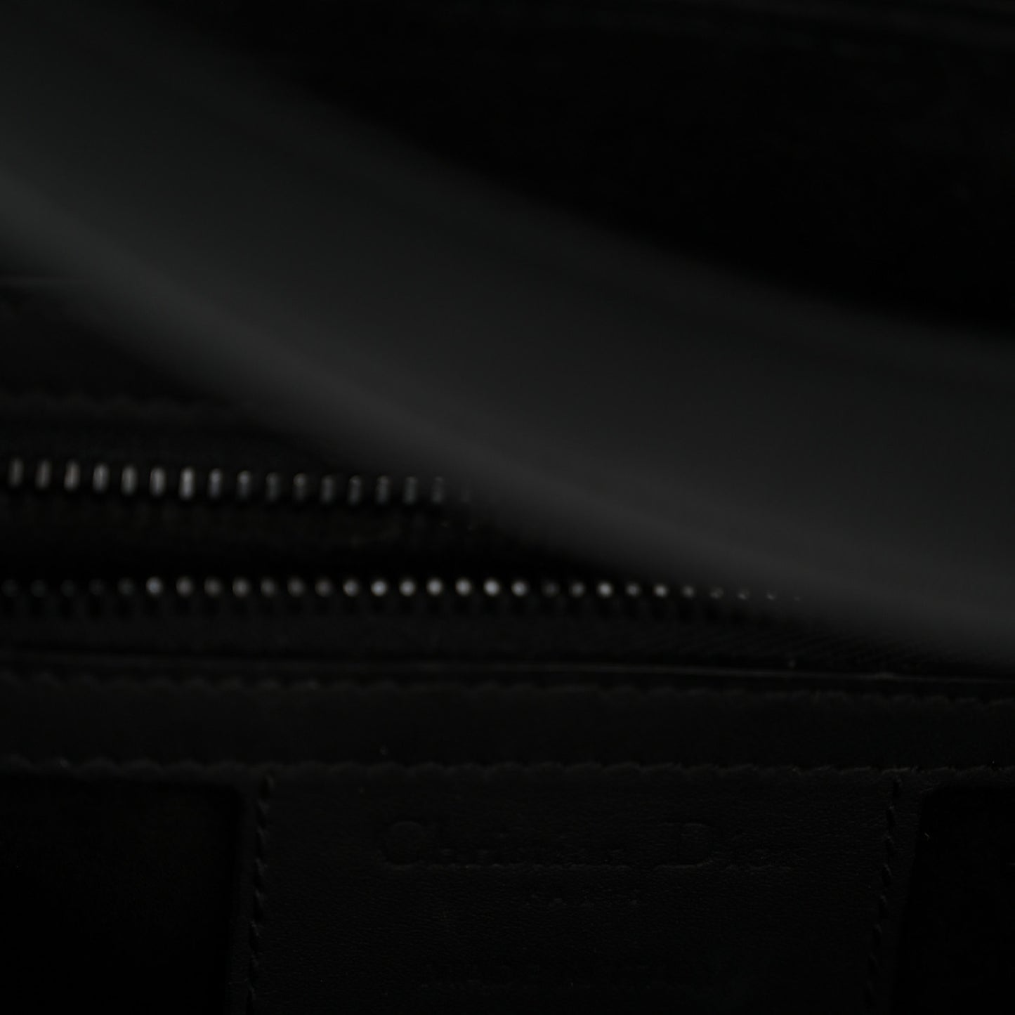 Ultra Matte Calfskin Saddle Bag Black