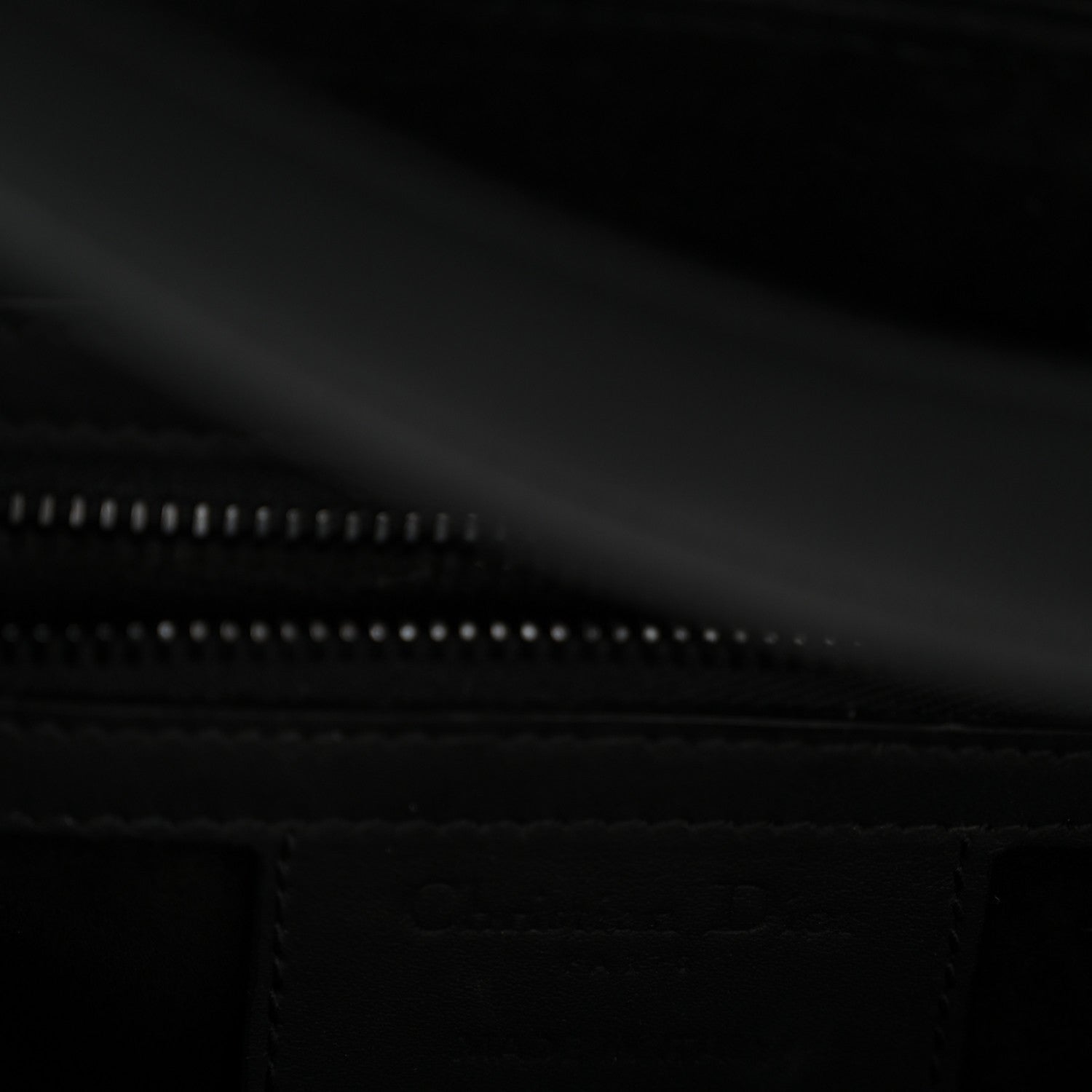 Christian Dior Ultra Matte Calfskin Saddle Bag Black 6 of 13