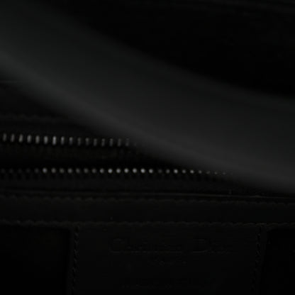 Christian Dior Ultra Matte Calfskin Saddle Bag Black 6 of 13