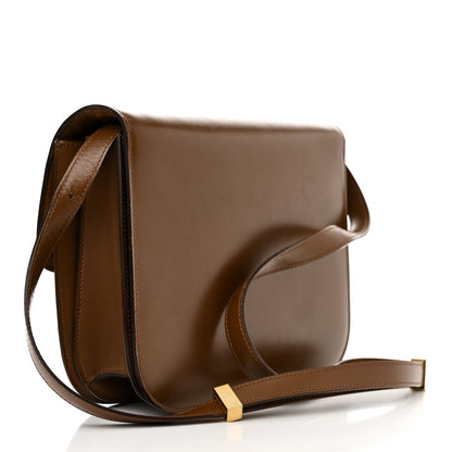 Celine Smooth Calfskin Medium Classic Box Flap Bag Camel 3 of 19