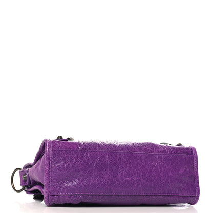 Balenciaga Agneau Classic Hardware Mini City Ultraviolet 5 of 11