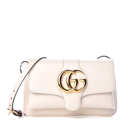 Gucci Calfskin Small Arli Flap Shoulder Bag Mystic White 1 of 9