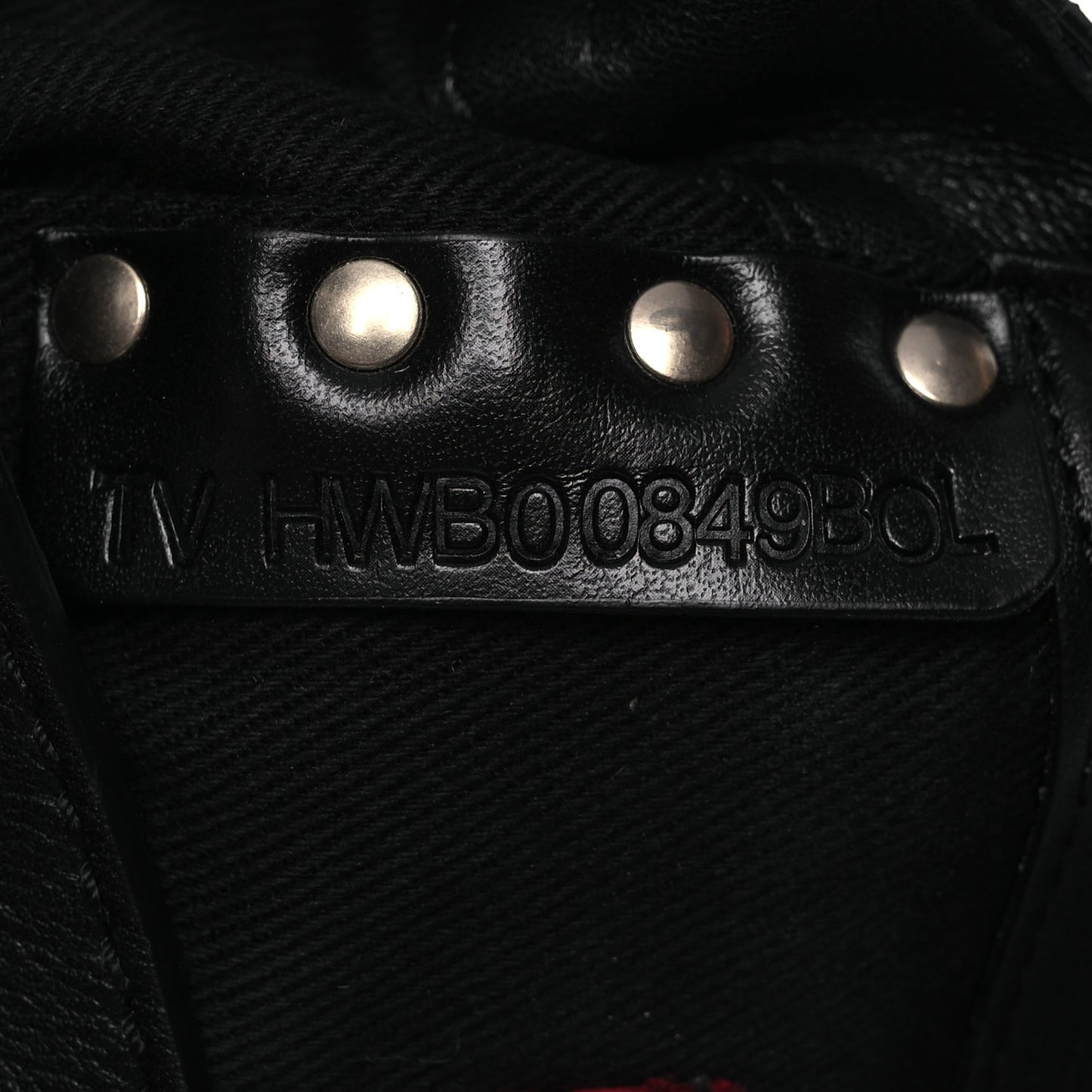 Calfskin Rockstud Belt Bag Black