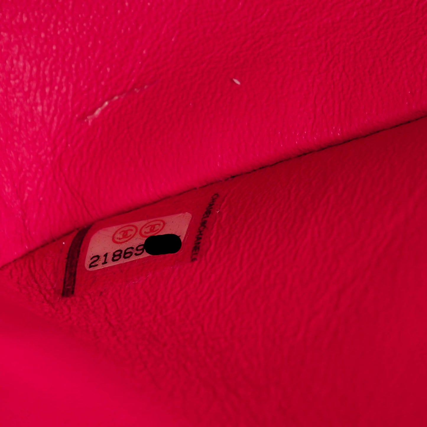 Lambskin Quilted Jumbo Double Flap Fuchsia