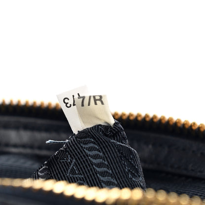 Prada Tessuto Nylon Soft Calf Tote Bleu 6 of 6