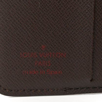 Louis Vuitton Damier Ebene Zippe Zipped Compact Wallet 6 of 6