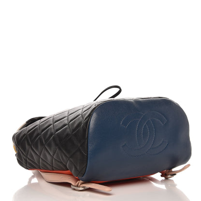 Chanel Lambskin Quilted Small Cuba Urban Spirit Backpack Black 4 of 8