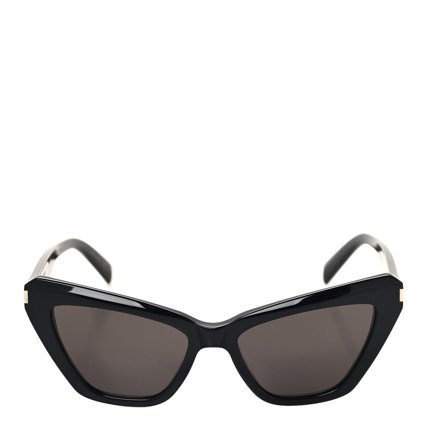 Acetate SL466 New Wave Cat Eye Sunglasses Black