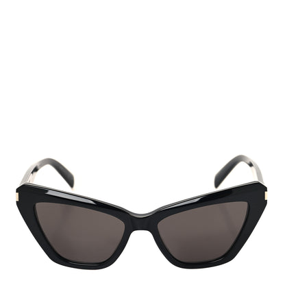 Saint Laurent Acetate SL466 New Wave Cat Eye Sunglasses Black 2 of 8
