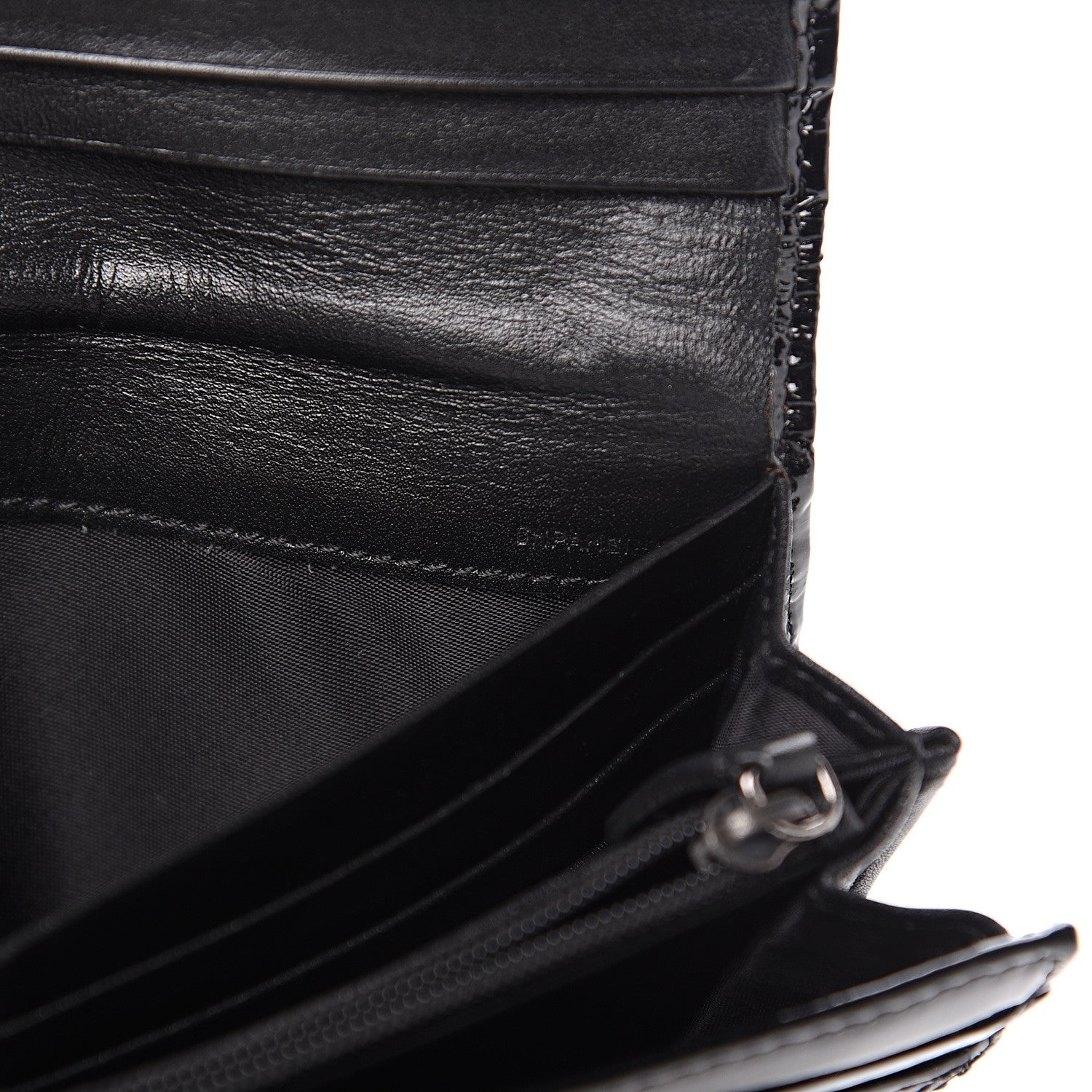 Burberry Beat Check Penrose Continental Wallet Black 7 of 10