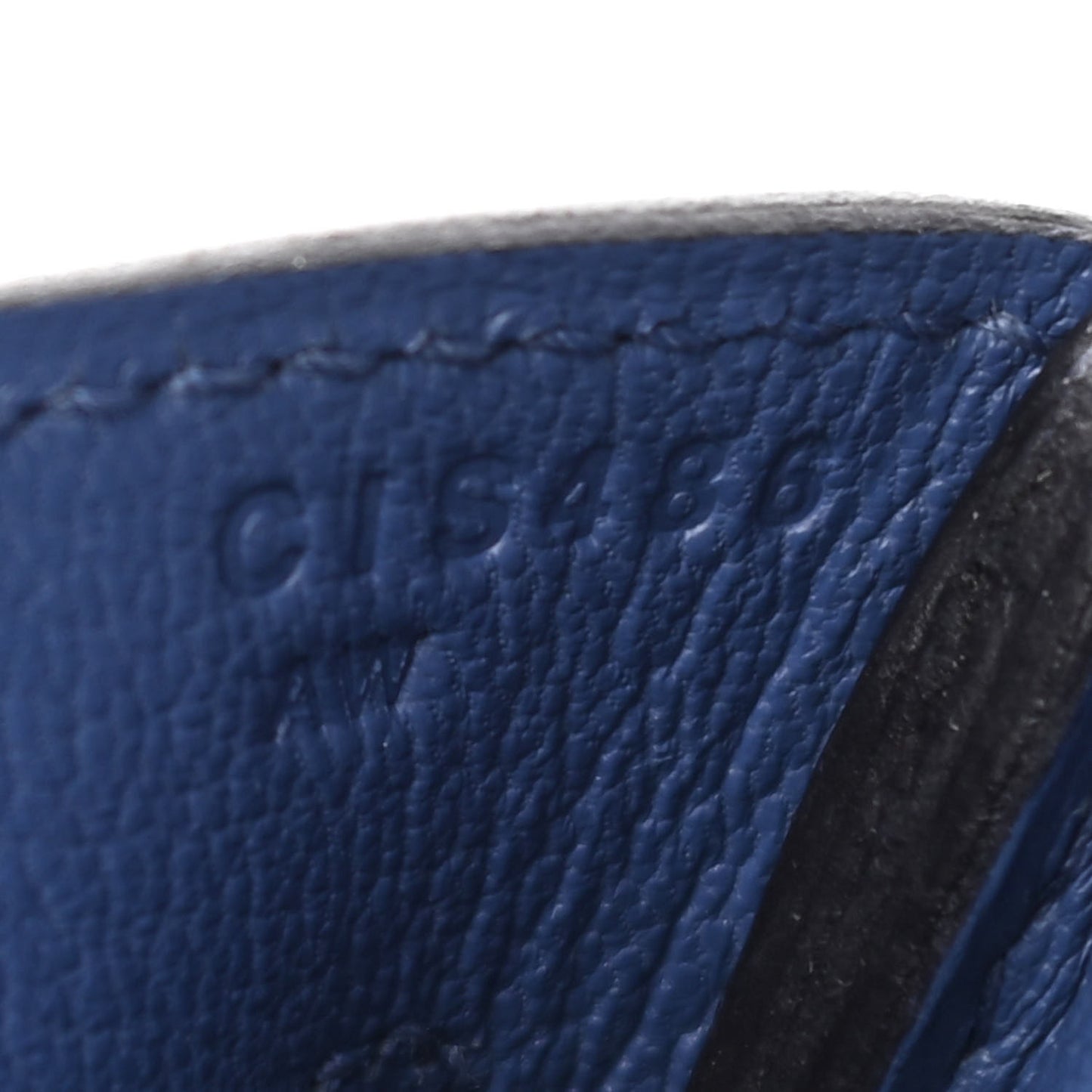 Togo Birkin 35 Bleu Agate