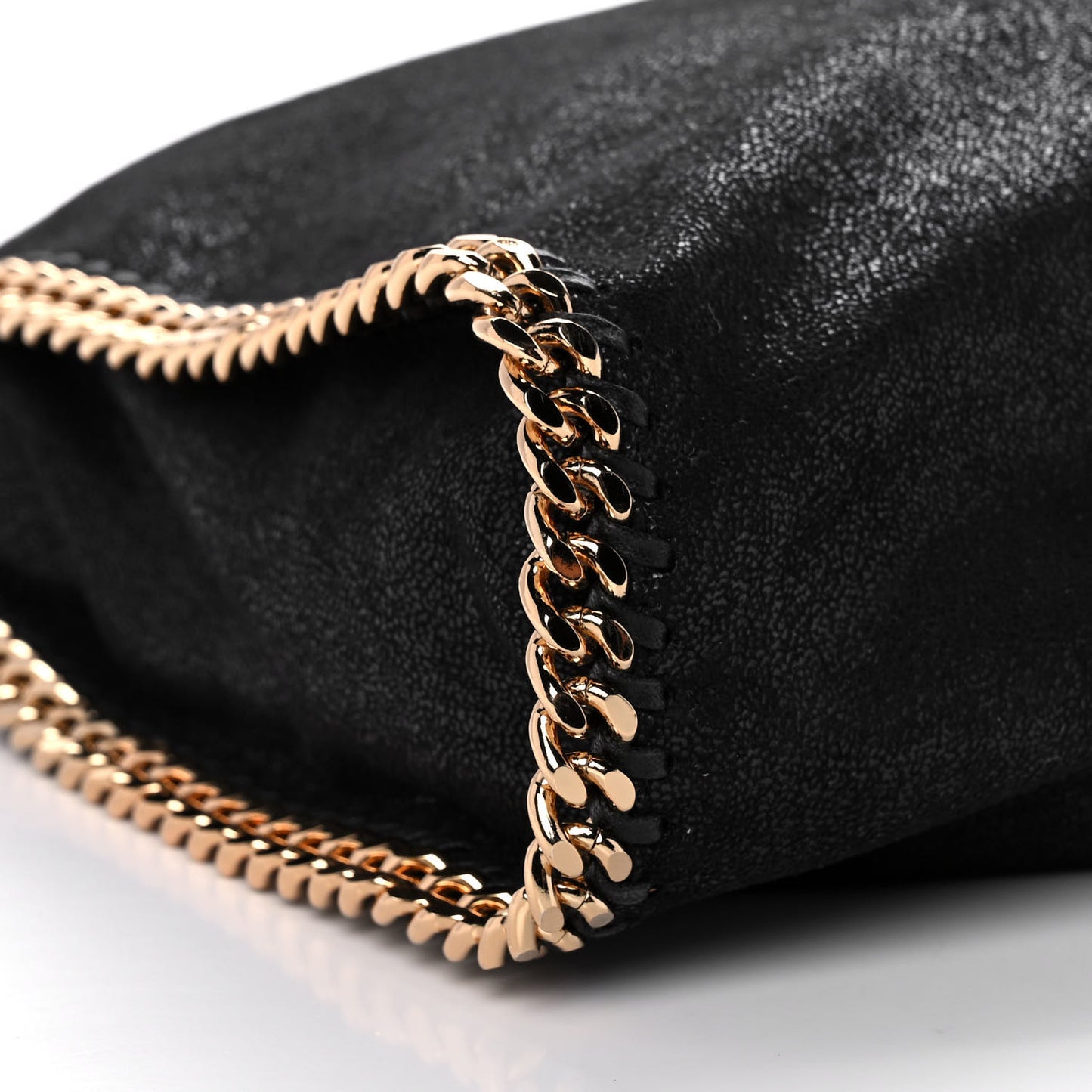 Shaggy Deer Small Falabella Tote Black