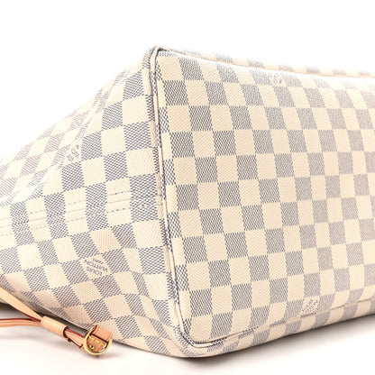 Louis Vuitton Damier Azur Neo Neverfull GM Rose Ballerine 8 of 9