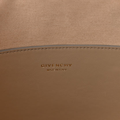 Givenchy Smooth Calfskin Medium Antigona Lock Duffle Bag Beige 6 of 10